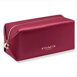 Coach Burgundy Fragrance Pouch